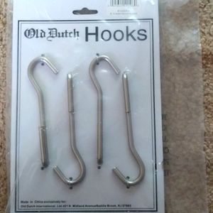 Kitchen Pot holder Nickel hooks